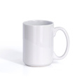 450 ml 15 Unzen weißer Keramik -Sublimation leere Kaffeetasse für Sublimation Customized Druck
